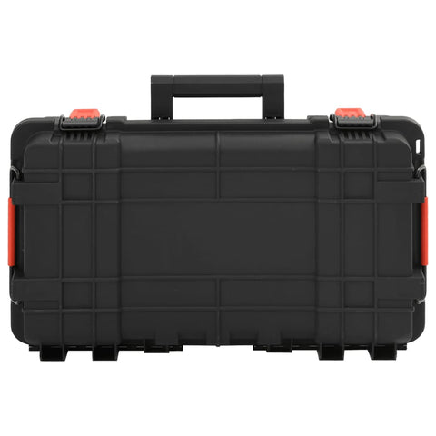 VidaXL Flightcase draagbaar 56,5x34x16 cm PP zwart