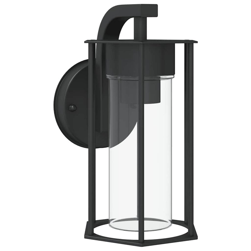 Load image into Gallery viewer, Vidaxl buitenwandlamp roestvrij staal zwart
