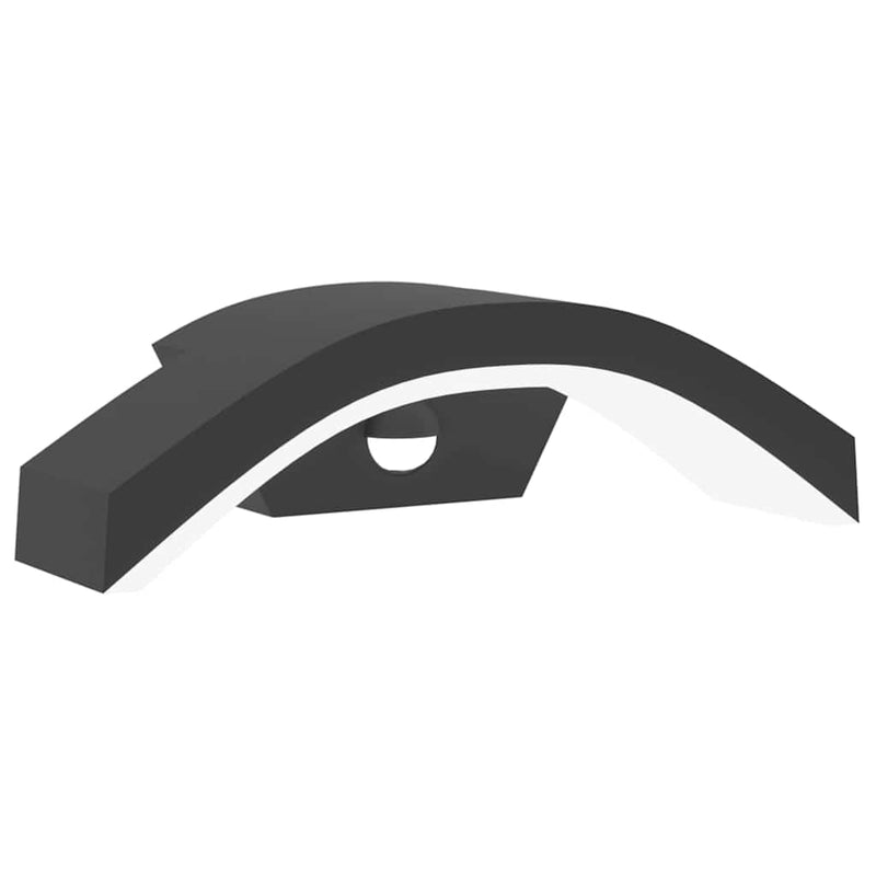 Load image into Gallery viewer, Vidaxl buitenwandlamp led met sensors gegoten aluminium zwart
