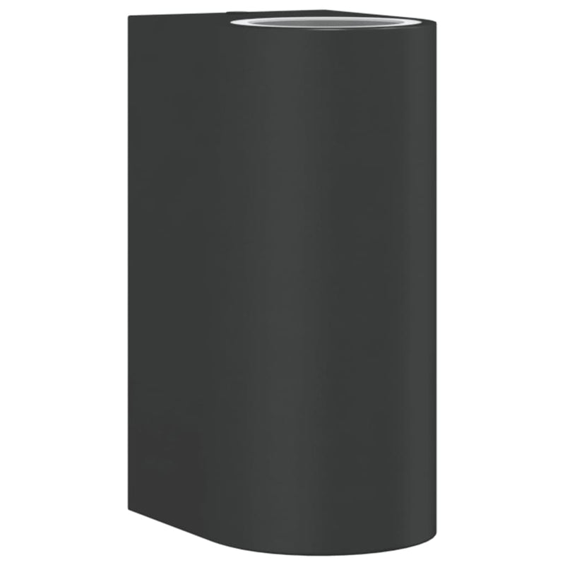 Afbeelding laden in galerijviewer, Vidaxl buitenwandlamp gegoten aluminium zwart
