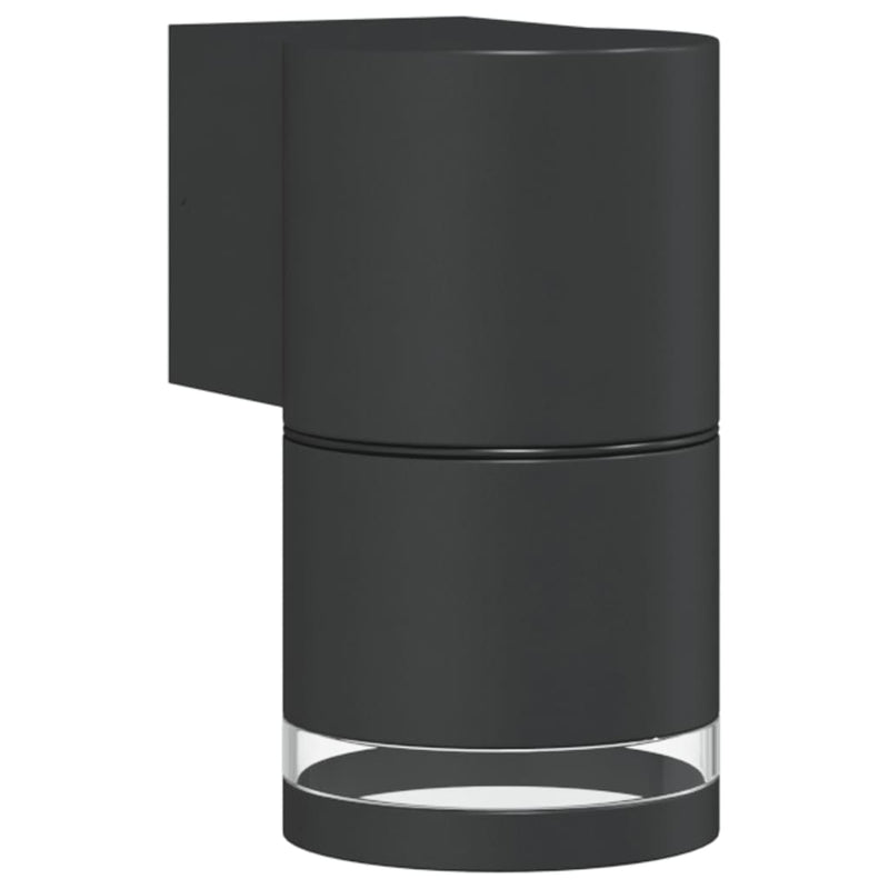 Load image into Gallery viewer, Vidaxl buitenwandlamp gegoten aluminium zwart
