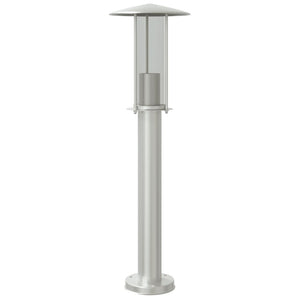 Vidaxl buitenvloerlamp 60 cm roestvrijstaal zilverkleurig