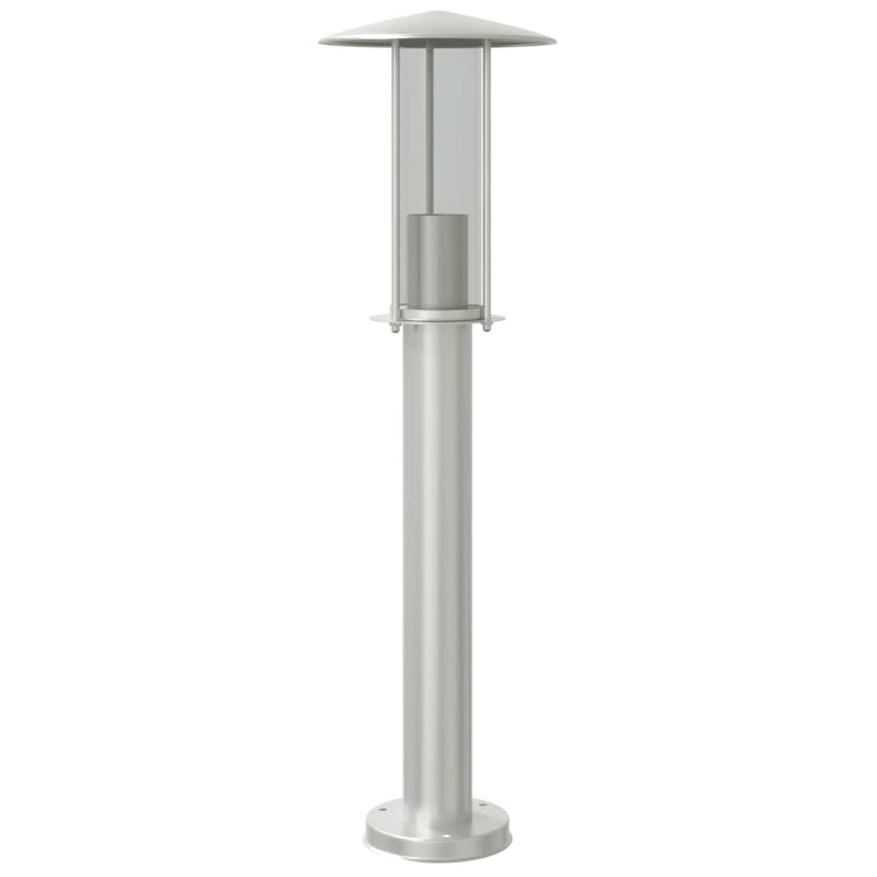 Load image into Gallery viewer, Vidaxl buitenvloerlamp 60 cm roestvrijstaal zilverkleurig
