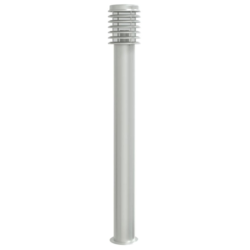 Load image into Gallery viewer, Vidaxl vloerlamp voor buiten 110 cm roestvrijstaal zilverkleurig
