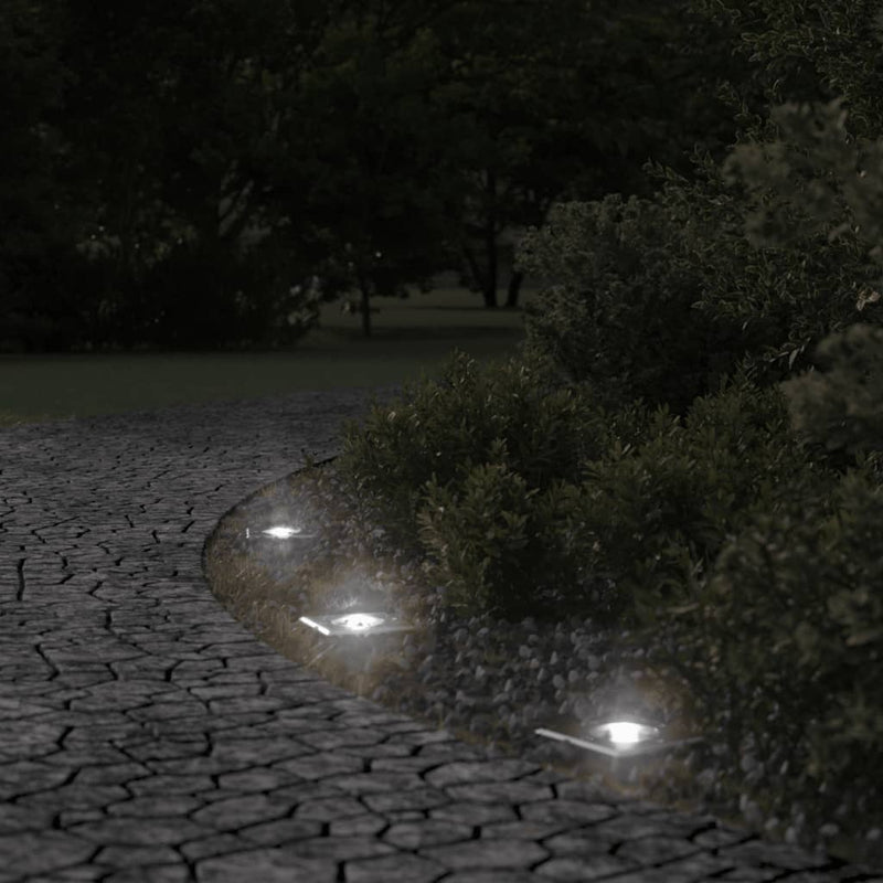 Load image into Gallery viewer, Vidaxl buitengrondverlichting vierkant 10,5x10,5 cm aluminium zwart
