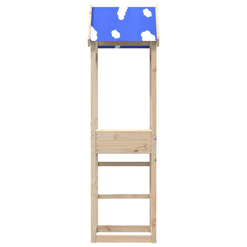 Load image into Gallery viewer, Vidaxl speeltoren 52,5x46,5x195 cm massief grenenhout
