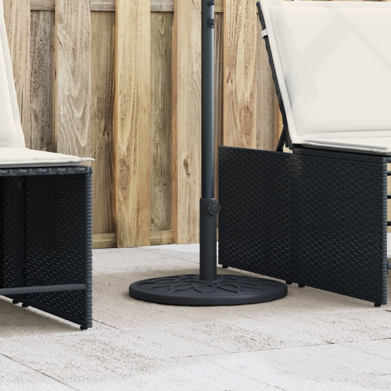 Load image into Gallery viewer, Vidaxl parasolvoet voor stok van ø38 48 mm 12 kg rond
