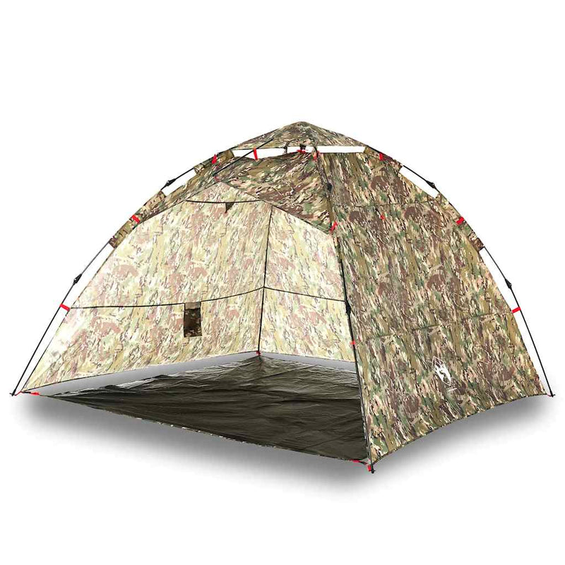 Load image into Gallery viewer, Vidaxl tent 4-persoons snelontgrendeling camouflage
