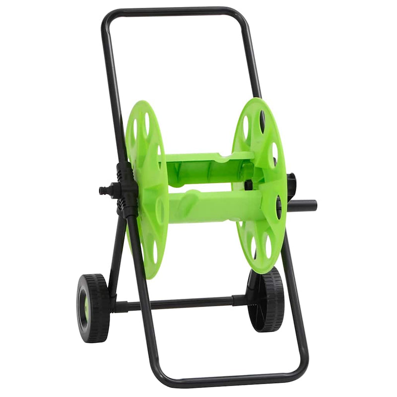 Load image into Gallery viewer, Vidaxl slanghaspelwagen voor 60 m 1 2 slang staal groen
