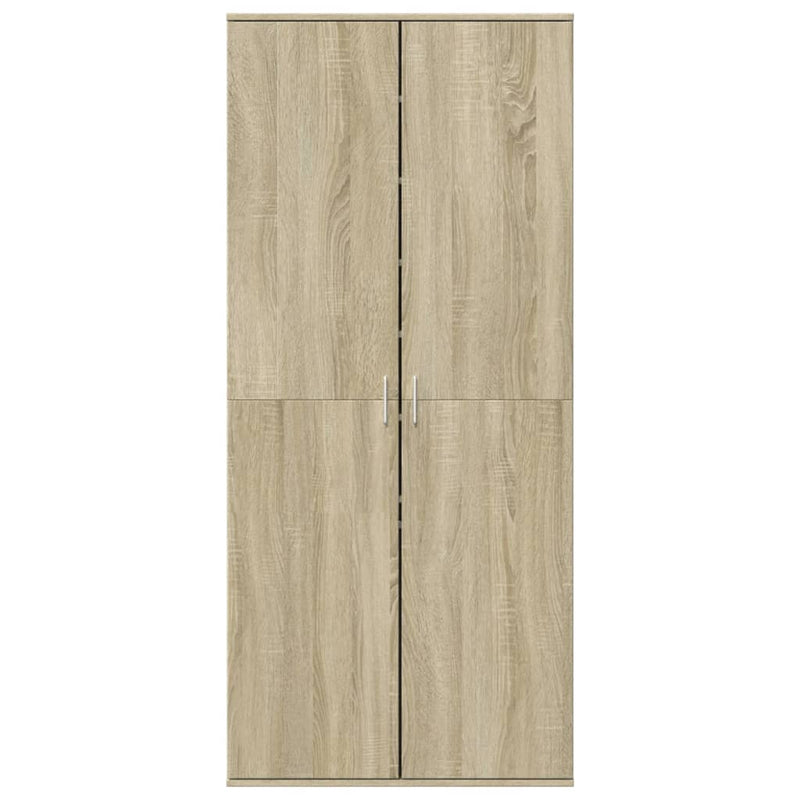 Load image into Gallery viewer, VidaXL Schoenenkast 80x39x178 cm spaanplaat sonoma eikenkleurig
