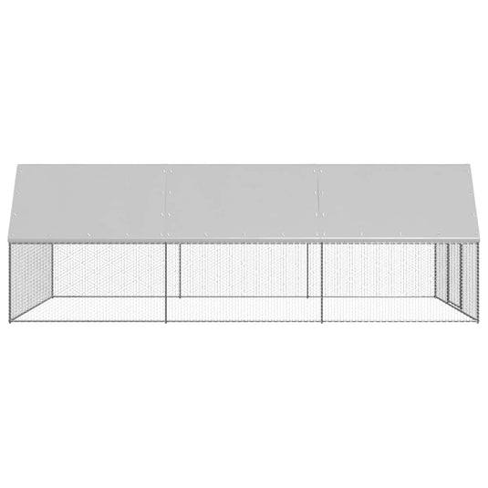 VidaXL Kippenhok 3x6x2 m gegalvaniseerd staal