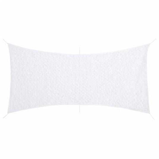 Vidaxl camouflagenet met opbergzak 410x285 cm wit