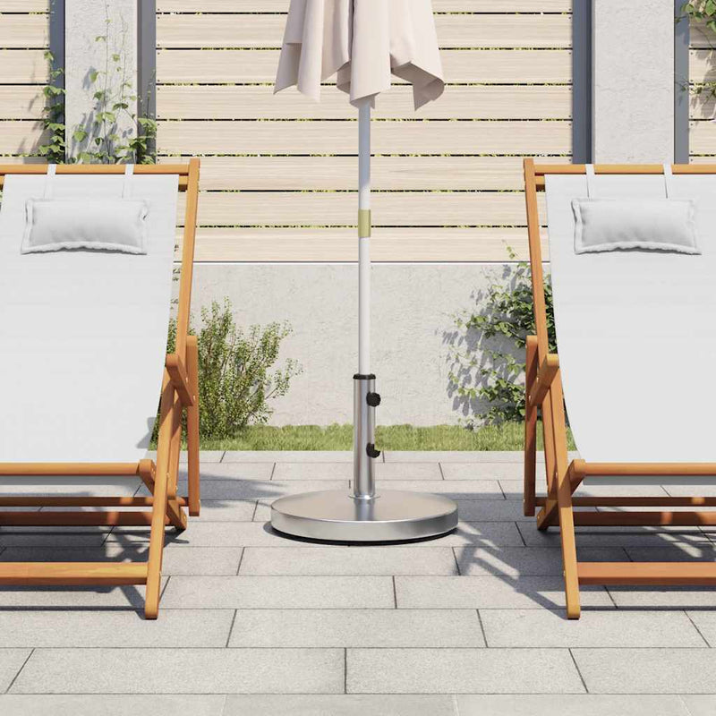 Load image into Gallery viewer, Vidaxl parasolvoet voor stokken van ø32 38 48 mm 25 kg rond
