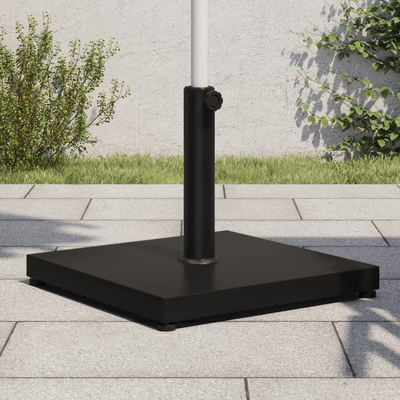 Load image into Gallery viewer, Vidaxl parasolvoet voor stokken van ø32 38 48 mm 18 kg vierkant
