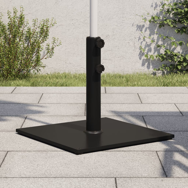 Load image into Gallery viewer, Vidaxl parasolvoet voor stokken van ø32 38 48 mm 17 kg vierkant
