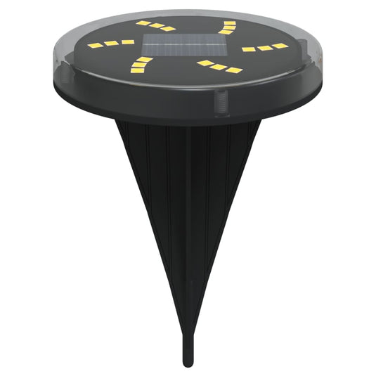 Vidaxl grondlampen 4 st solar met grondpennen warmwit