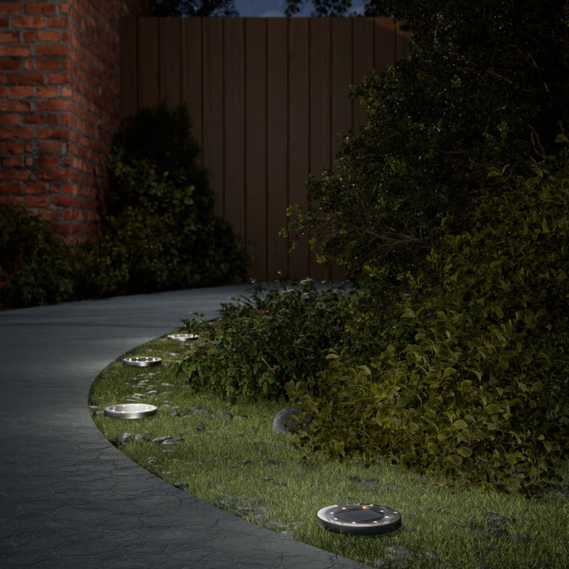 Load image into Gallery viewer, Vidaxl grondlampen 4 st solar met grondpennen warmwit
