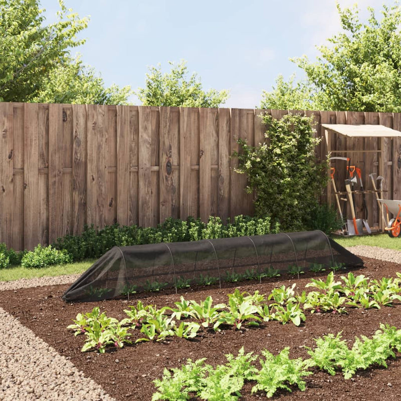 Load image into Gallery viewer, Vidaxl kweektunnel 300x50x48,5 cm staal en polyetheen zwart
