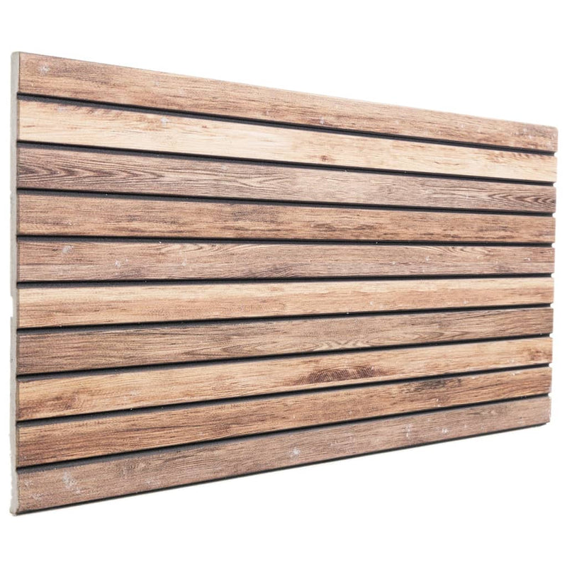 Load image into Gallery viewer, Vidaxl wandpanelen 5 st 3d 100x50 cm eps lichtbruin
