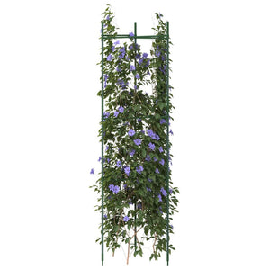 Vidaxl tomatenkooien 8 st 116 cm staal en polypropeen
