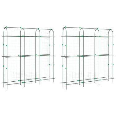 Vidaxl plantenklimrekken 2 st u-frame staal
