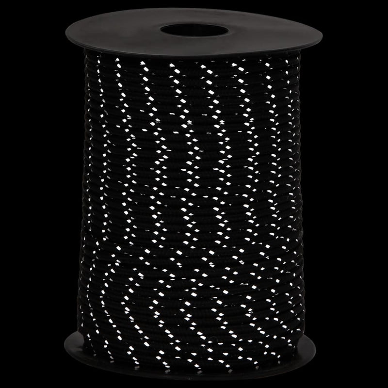 Load image into Gallery viewer, Vidaxl tentscheerlijn met reflecterende strips en spanners 50 m 3 mm
