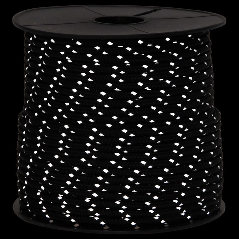 Load image into Gallery viewer, Vidaxl tentscheerlijn met reflecterende strips en spanners 50 m 4 mm
