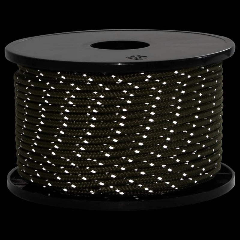 Load image into Gallery viewer, Vidaxl tentscheerlijn met reflecterende strips en spanners 50 m 5 mm
