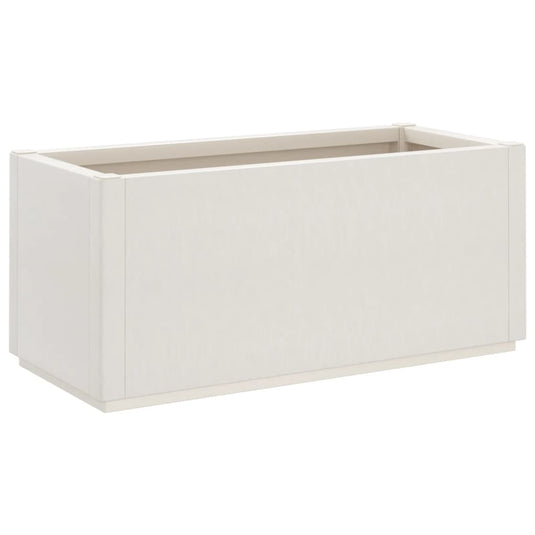 Vidaxl plantenbak 80x36x35 cm polypropeen wit
