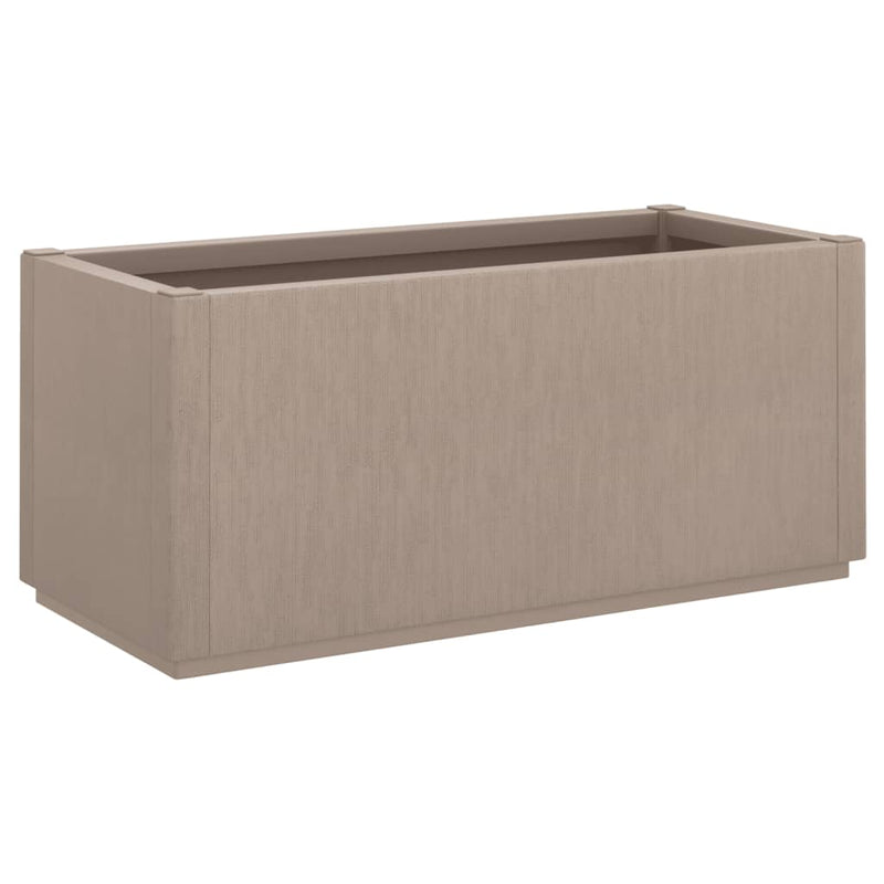 Load image into Gallery viewer, Vidaxl plantenbak 80x36x35 cm polypropeen lichtbruin
