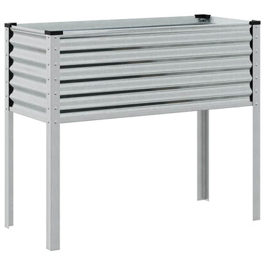 Vidaxl plantenbak 100x45x90 cm gegalvaniseerd staal