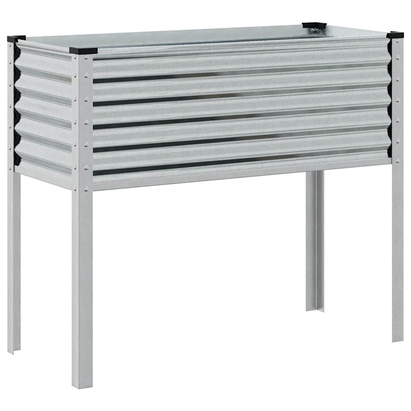 Load image into Gallery viewer, Vidaxl plantenbak 100x45x90 cm gegalvaniseerd staal
