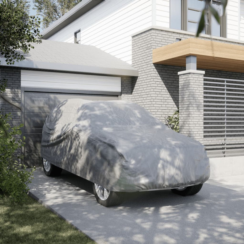 Load image into Gallery viewer, Vidaxl autohoes voor suv m nonwoven stof volledig grijs
