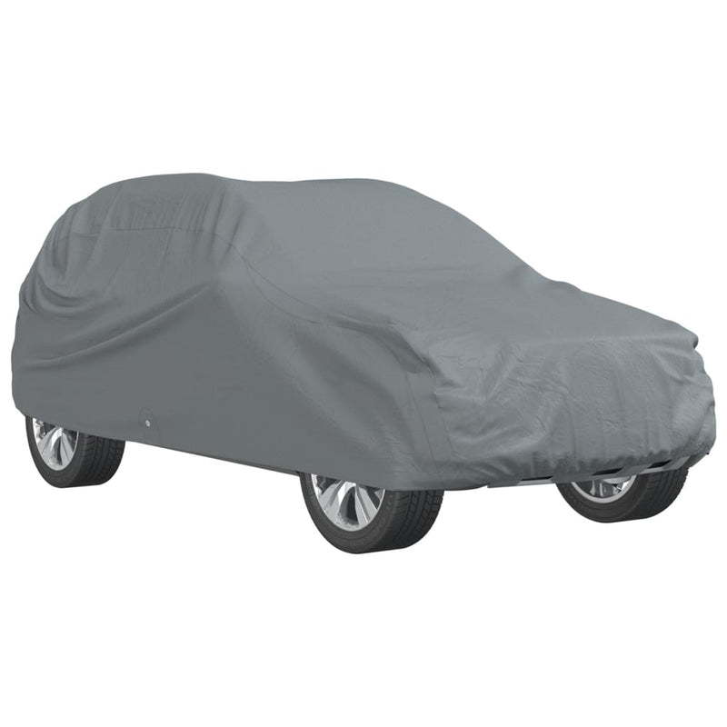 Load image into Gallery viewer, Vidaxl autohoes voor suv l nonwoven stof volledig grijs
