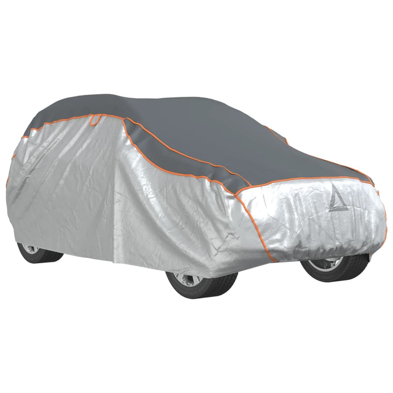 Load image into Gallery viewer, Vidaxl autohoes voor suv hagelbescherming m zilverkleurig en grijs
