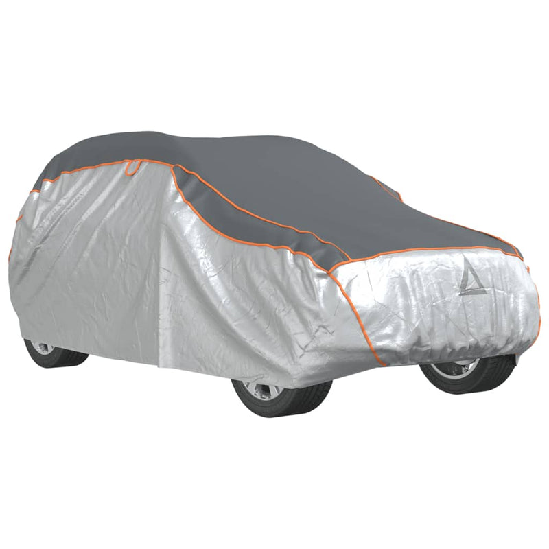 Load image into Gallery viewer, Vidaxl autohoes voor suv hagelbescherming xl zilverkleurig en grijs
