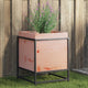 Vidaxl plantenbak 40x40x50 cm massief douglashout