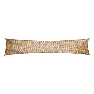 Vidaxl camouflagenet met opbergzak 844x142 cm zandkleurig