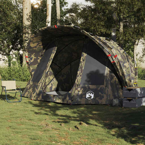 VidaXL Vistent 5-persoons waterdicht camouflage