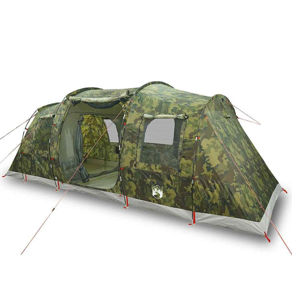 VidaXL Tunneltent 4-persoons waterdicht camouflage