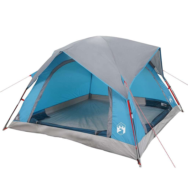 Load image into Gallery viewer, Vidaxl tent 4-persoons waterdicht blauw
