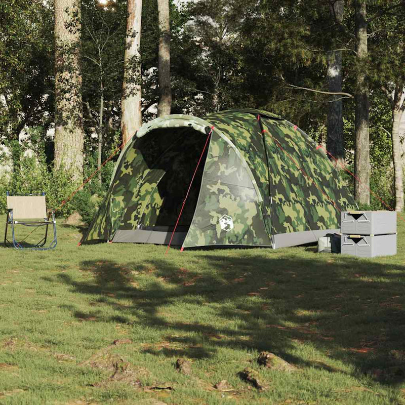 Load image into Gallery viewer, Vidaxl vistent 2-persoons waterdicht camouflage
