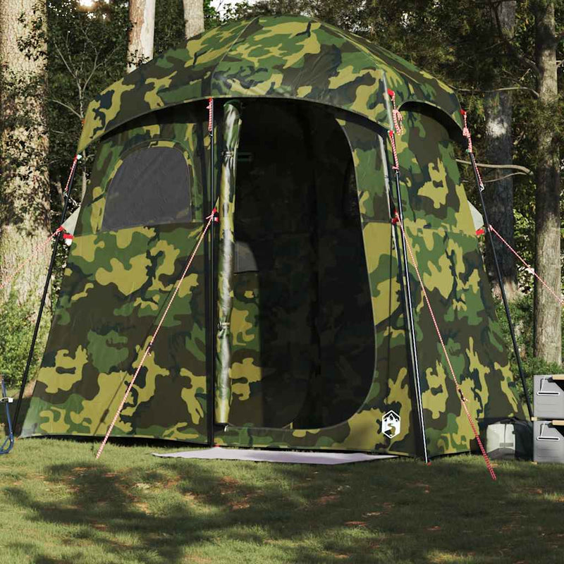 Load image into Gallery viewer, Vidaxl douchetent 2-persoons waterdicht camouflage
