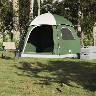 Vidaxl familietent iglo 6-persoons groen waterdicht
