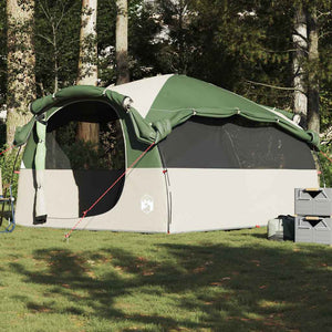 Vidaxl tunneltent 6-persoons waterdicht groen