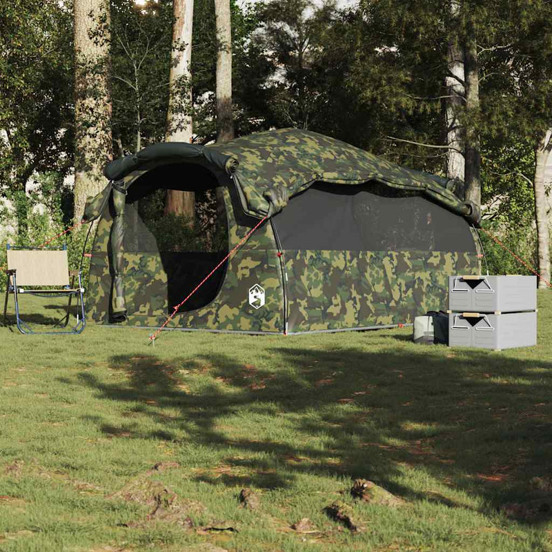 ギャラリービューアに画像をロードする, Vidaxl tunneltent 6-persoons waterdicht camouflage
