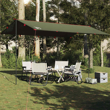 Vidaxl kampeerluifel waterdicht 506x306 cm olijfgroen