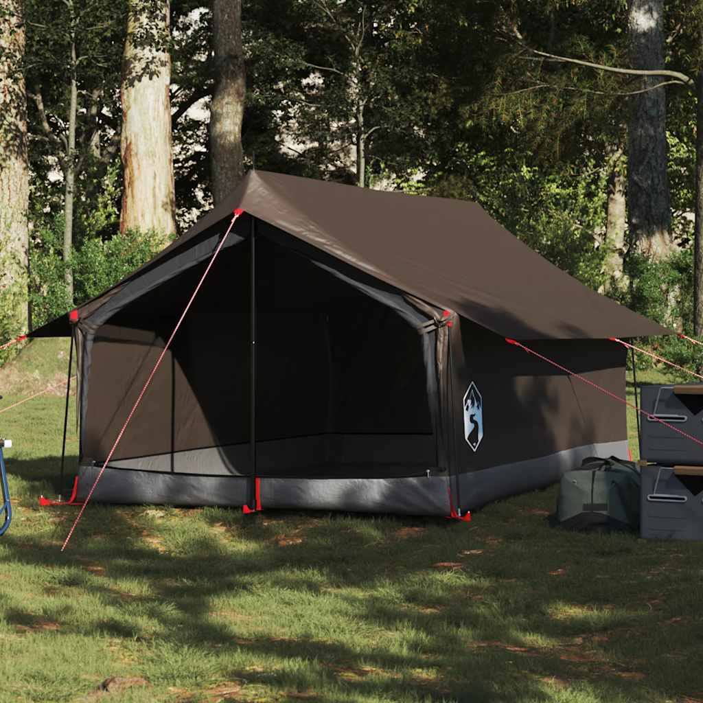 VidaXL Tent 2-persoons waterdicht bruin