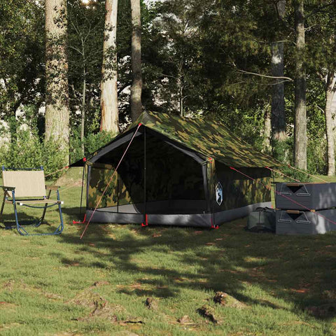 VidaXL Tent 2-persoons waterdicht camouflage