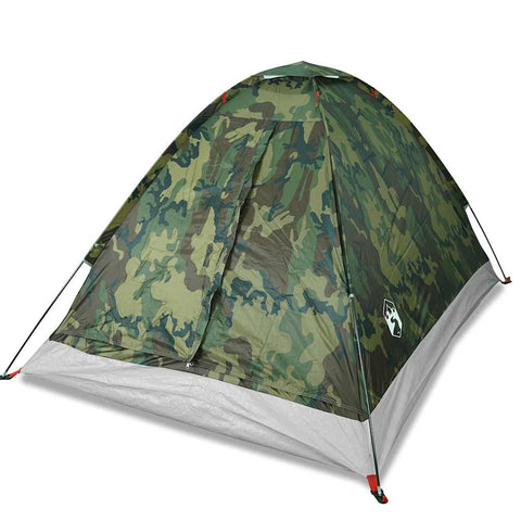 VidaXL Koepeltent 2-persoons waterdicht camouflage